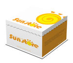 阳光蛋糕盒效果图