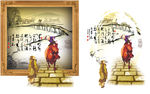 3D立体画 二幅清明特版