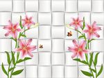 3D百合花