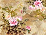 家和富贵牡丹花