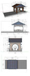 船坊船舫景观建筑草图大师SU模