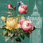 欧美花卉装饰画