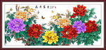 牡丹国画