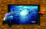 海洋主题3D立体画展
