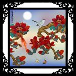 富贵花鸟图
