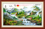 山水油画