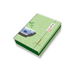 茶香绿色麻布茶叶包装