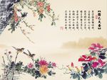 国色天香牡丹