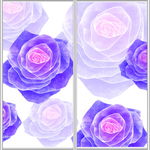 花朵移门