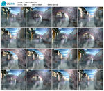 江南小桥流水意境舞台LED背景