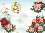 花开富贵牡丹花
