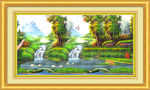 山水油画