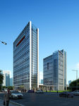 现代科技园办公区建筑效果图
