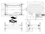 草蓆垫脚凳家具CAD