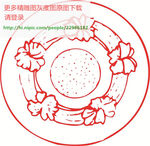 圆形精雕线图 镂空JDP