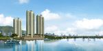 海边高层酒店建筑效果图