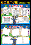 安全生产小报手抄报模板
