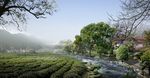 茶陵规划区景观建筑效果图