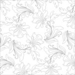 雕刻矢量花纹