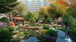 休闲亭景观建筑效果图