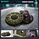 3d地画 3d地贴 井盖