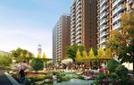 住宅区楼下景观规划效果图