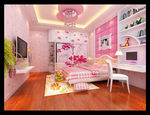 温馨儿童房装修效果图