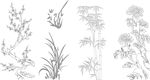 梅兰竹菊