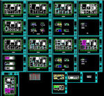 美容院装修设计图纸