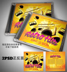 复古音乐CD光盘封面设计