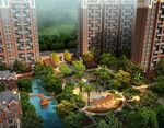 住宅中心景观效果图