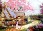 乡村油画
