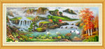 山水油画