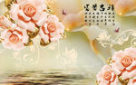 彩雕玉石背景