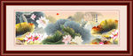 国画荷花