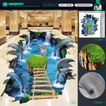 3d地画 海豚桥
