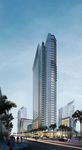 酒店CBD商务区高层建筑效果图