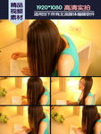 美女室内读书