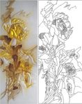 抽象花