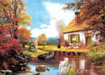 乡村油画