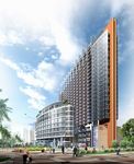 商业广场沿街建筑效果图