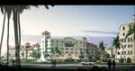 娱乐城休闲区建筑效果图