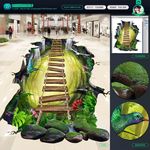 3d地贴 森林