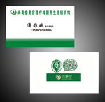 尚美堂瘦身养生PSD名片下载