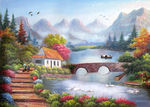 乡村油画