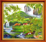 山水油画