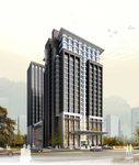商务大厦集团建筑效果图