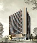 商业中心建筑效果图