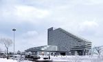 剧院雪景建筑效果图