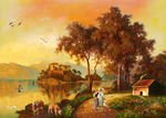 乡村油画